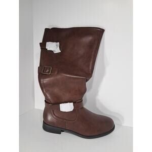 Burudani Womens Riding Boots brown size 8